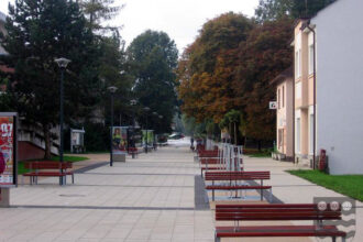 https://www.turciansketeplice.sk/ pešia zona