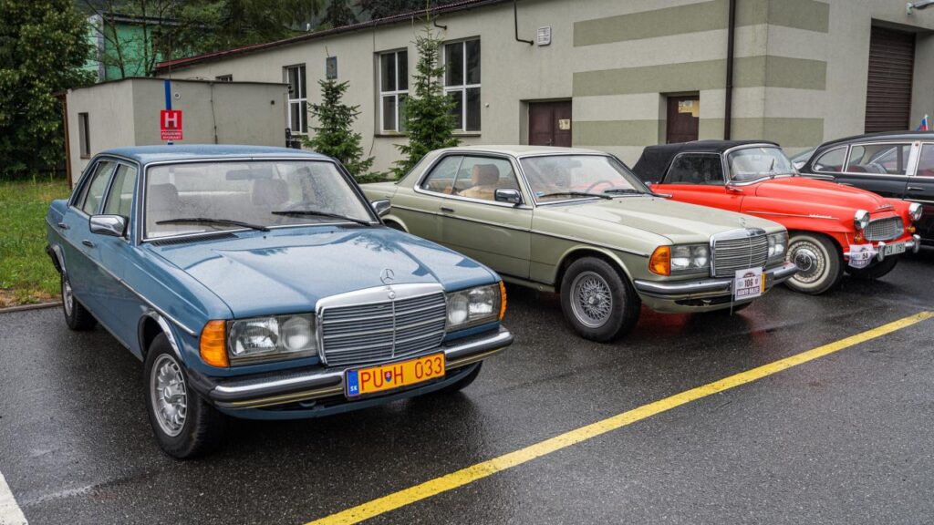 Beskyd Rallye hisroricke auta