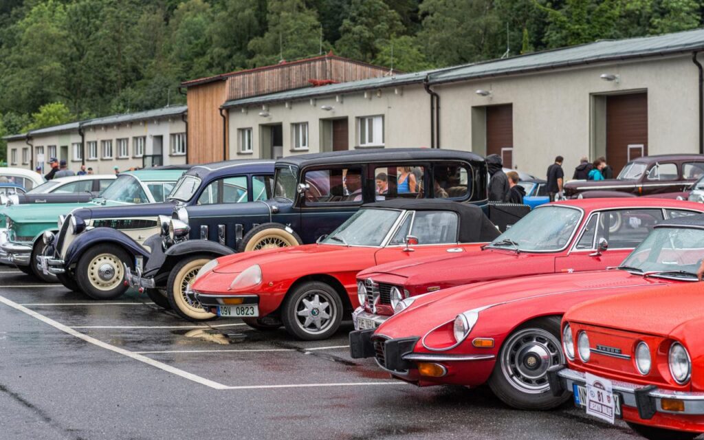 Beskyd Rallye hisroricke auta