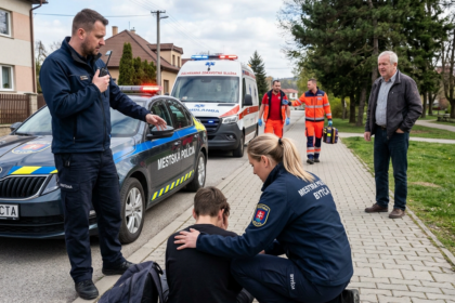 Záchrana mladého života vďaka rýchlemu zásahu