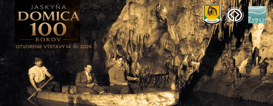 Domica jaskyňa 100 rokov