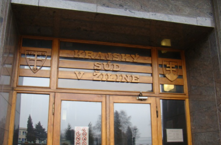 Ilustračná fotka. Krajský súd av Žiline. Foto: TASR