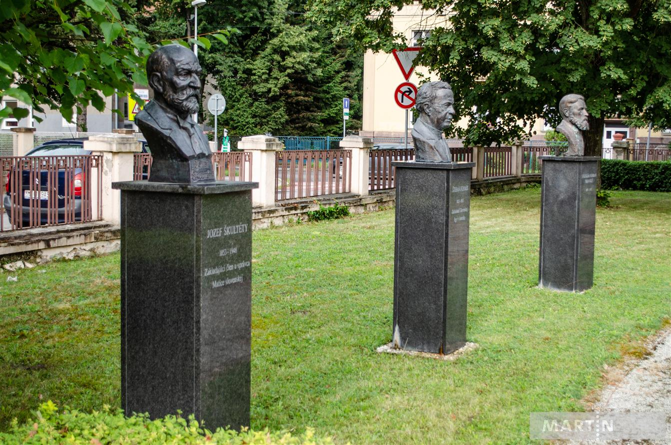 V matičnej Aleji národných dejateľov. Foto: Mesto Martin